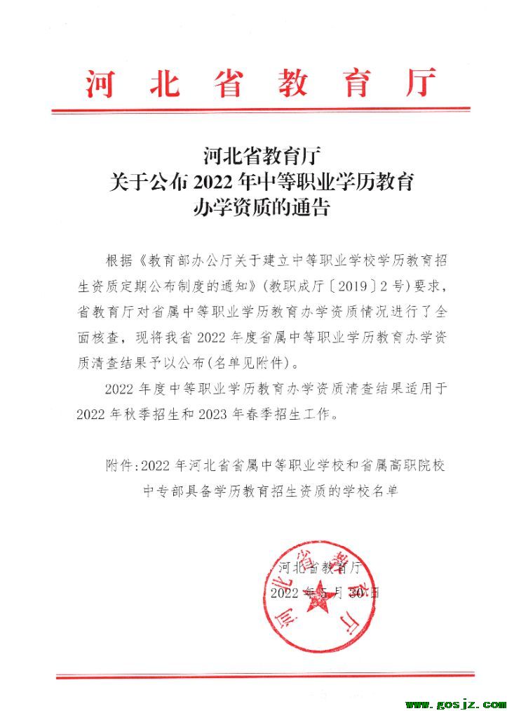 河北同仁医学中等专业学校有办学资质吗？