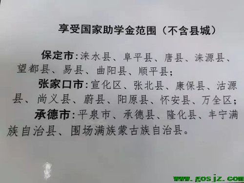 河北同仁医学院助学金