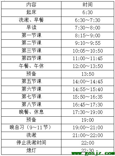 石家庄天使护士学校2025年学生最新作息时间